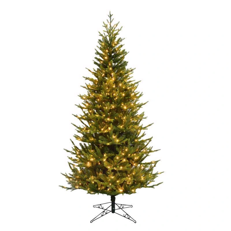 Celebrations 9 ft. Slim LED 1500 ct Vermont Christmas Tree