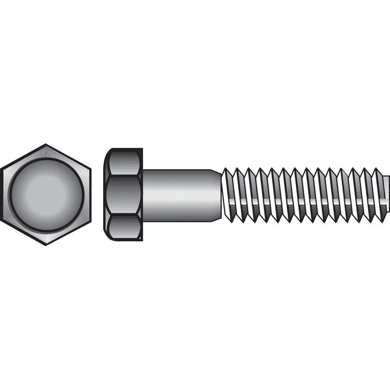 HILLMAN 3/4 in. D X 3-1/2 in. L Zinc Plated Steel Hex Bolt 20 pk