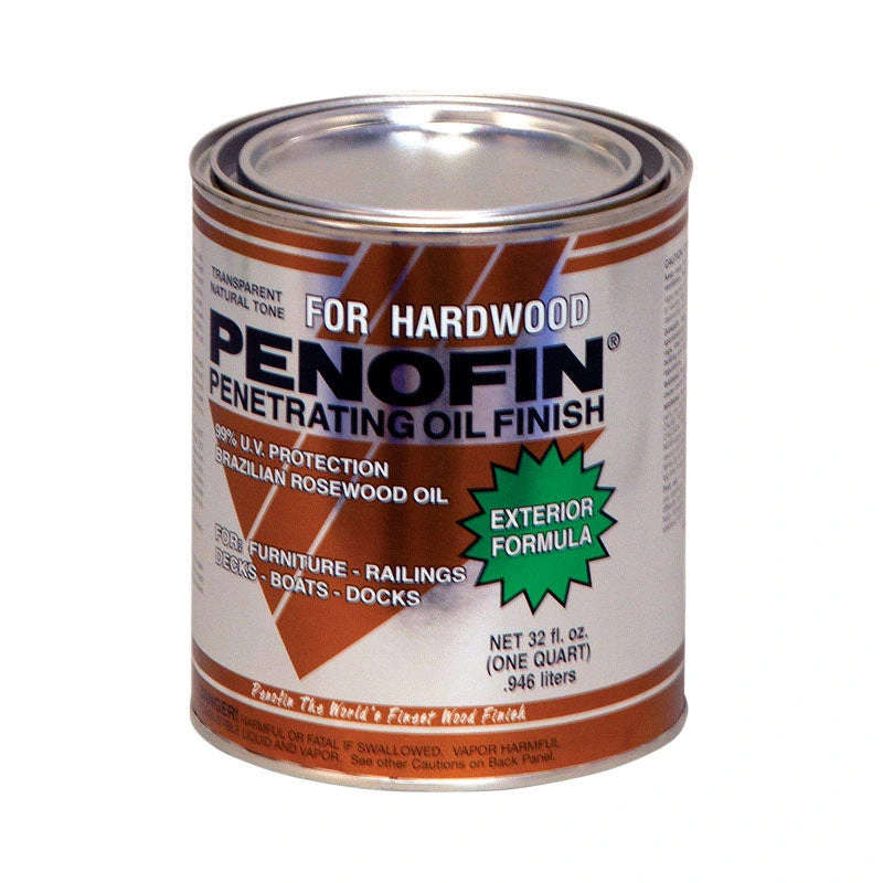 Penofin Transparent Exotic Oil-Based Penetrating Hardwood Stain 1 qt (Pack of 3).