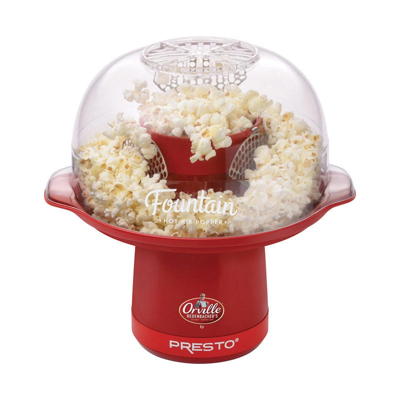 Presto Gloss Red 20 cups Air Popcorn Machine